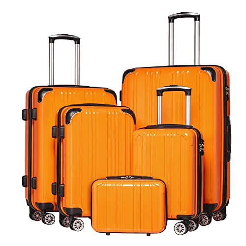 41pgeWGwgRL. SL500  - 10 Best Orange Suitcase for 2024