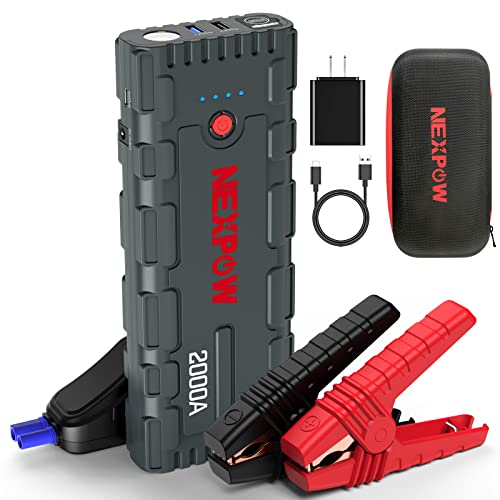 NEXPOW Car Jump Starter with USB Quick Charge 3.0