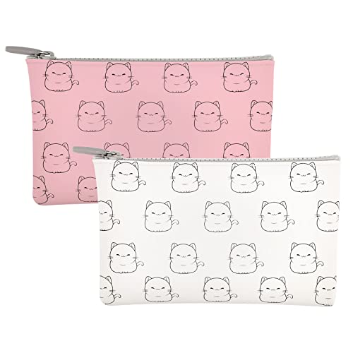 Cute Cat Silicone Makeup Bag