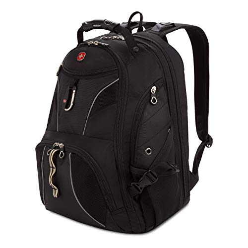 SwissGear ScanSmart Laptop Backpack 17-Inch Black/Silver