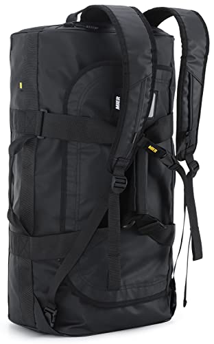 MIER 90L Backpack Duffle Bag with Convertible Design and Water Resistance