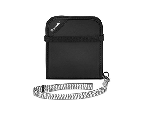 Pacsafe Rfidsafe V100 Bi-Fold Wallet: Secure and Slim Travel Companion