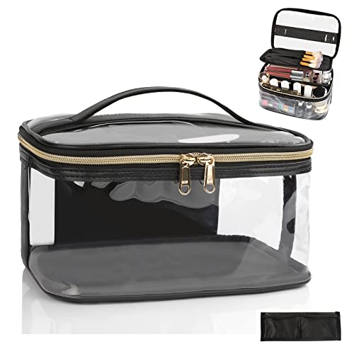 Clear Makeup Organizer Bag Portable Cosmetic Bag