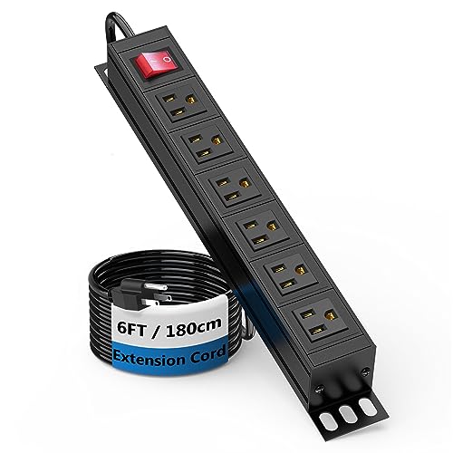 BTU Heavy Duty Power Strip Surge Protector