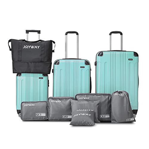 Joyway 10-Piece Luggage Set with Spinner Wheels & TSA Locks