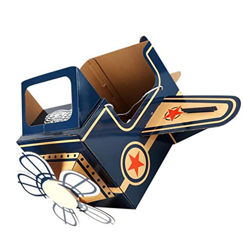 Wearable Cardboard Airplane Toy for Kids