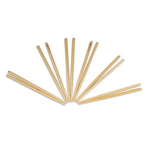 Mini Bamboo Chopsticks for Travel and Training - 6 Pairs