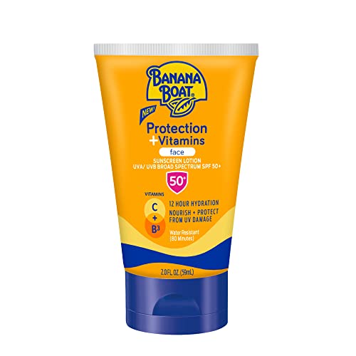 Banana Boat Face Sunscreen with Vitamins