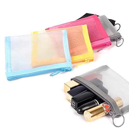 patu Mini Zipper Mesh Bags - Compact and Versatile Travel Accessories