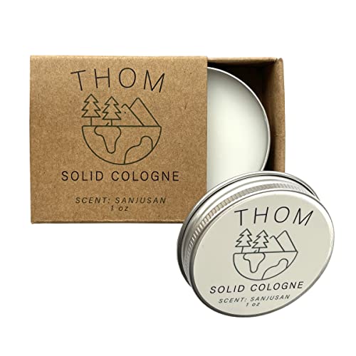 THOM Travel Size Cologne For Men - Natural Cologne - Smell Fresh Everywhere You Go