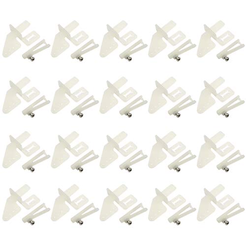 20 PCS Nylon Control Horns for RC Airplane Parts