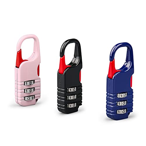 Mini Padlock Set with 3 Digits Combination