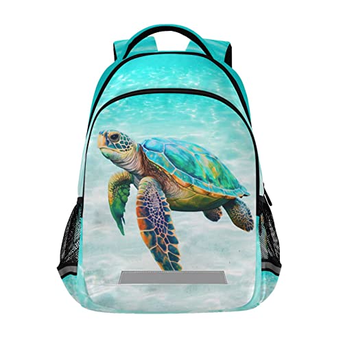 Sea Turtle Teal Backpack