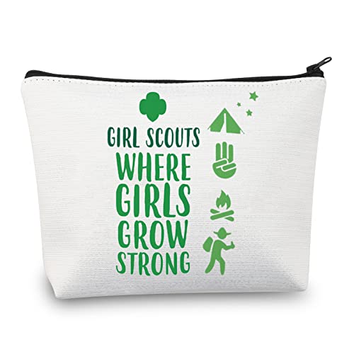 MEIKIUP Girl Scout Cosmetic Bag