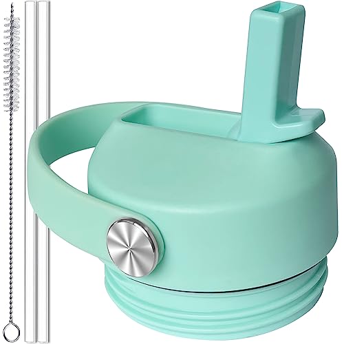 YETI Rambler Lid Replacement - Seafoam Straw Lid for YETI Lid Rambler Water Bottle Jr 12 oz 18 oz 26 oz 36 oz 64 oz Accessories Top