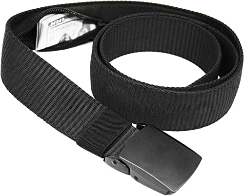 Black Money Belts for Travel for Men