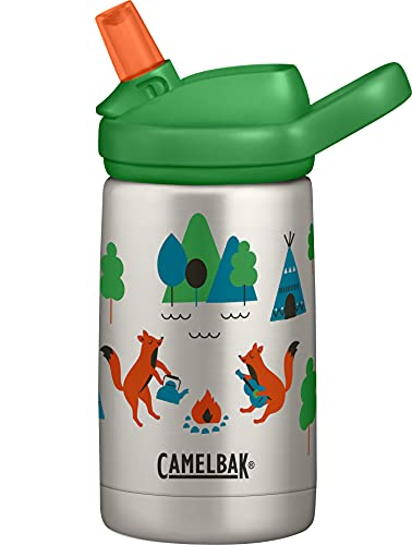 CamelBak eddy+ Kids Water Bottle - Camping Foxes