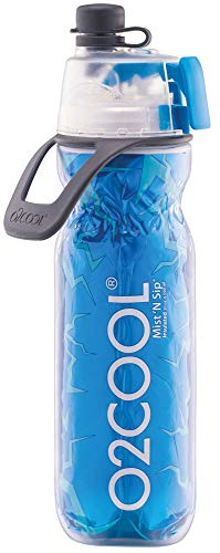 O2COOL Arctic Squeeze Mist 'N Sip Bottle - Hydration and Cooling in One