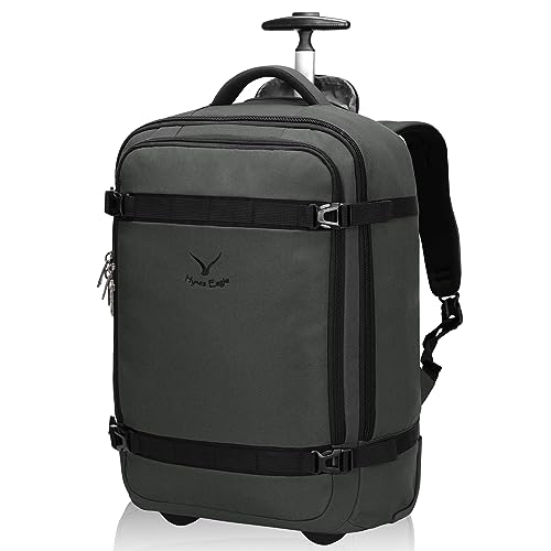 Hynes Eagle Rolling Backpack 42L Grey-2023