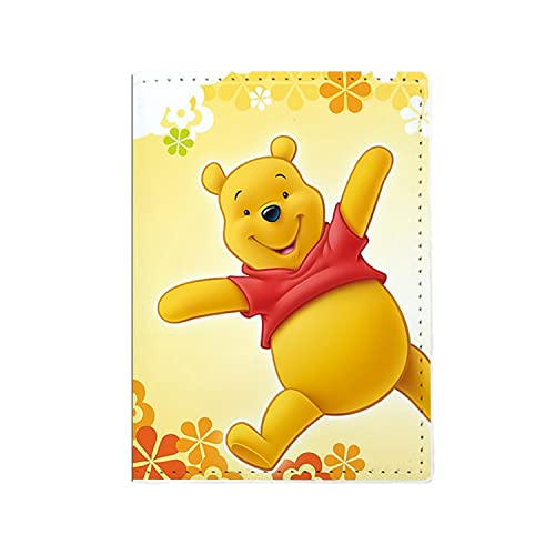 Pooh Leather Passport Holder