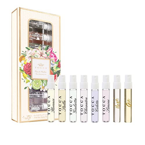 Tocca Mini Discovery Set - 8 Trial Size Women's Perfumes