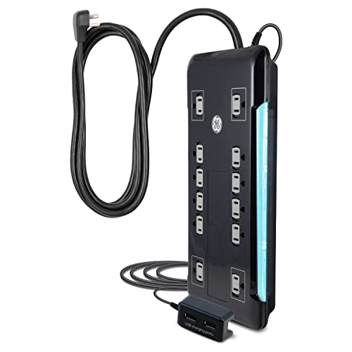 GE Surge Protector with 12 Outlets