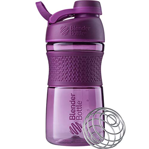 BlenderBottle SportMixer Shaker Bottle - Perfect for Protein Shakes and Pre Workout