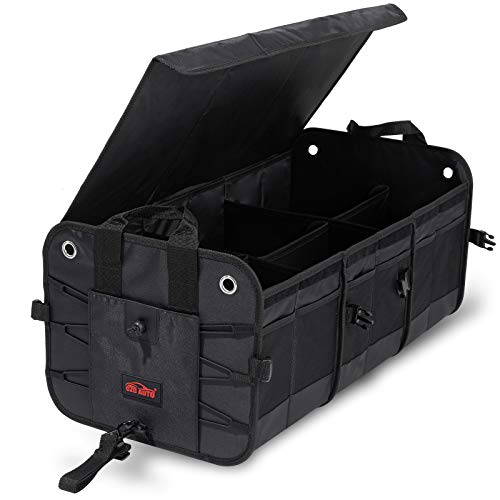Car Trunk Organizer with 6 Compartments