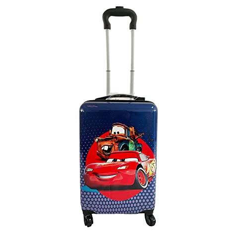Fast Forward Kids Pixar Cars Spinner Luggage