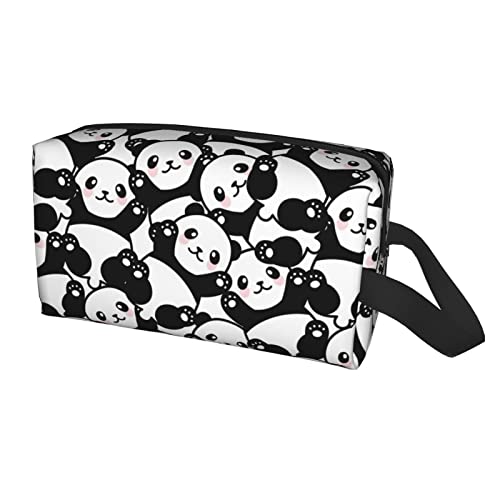 Cute Panda Cosmetic Bag - Travel Makeup Organizer