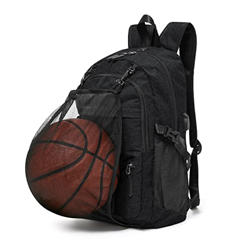 ALLinONE Basketball Backpack: Laptop, Sports Soccer Bag