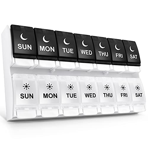 DANYING Easy Open Pill Organizer
