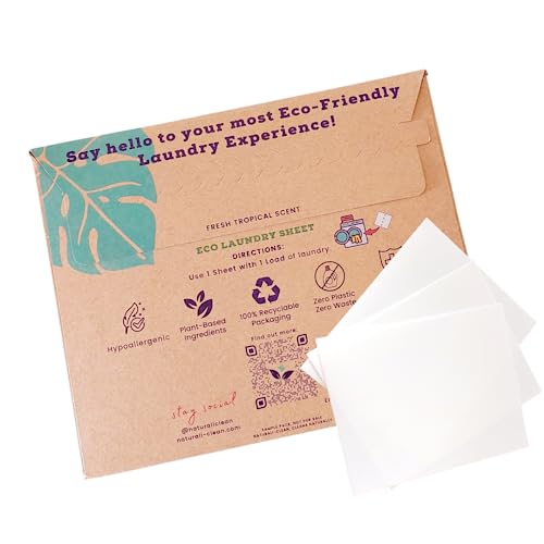 Eco Travel Laundry Detergent Sheets