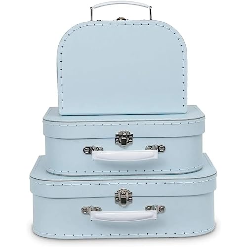 Vintage Style Storage Suitcase Set