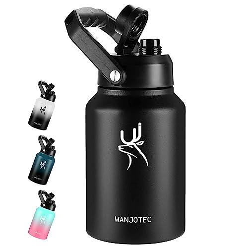 WANJOTEC Insulated Water Bottle Half Gallon