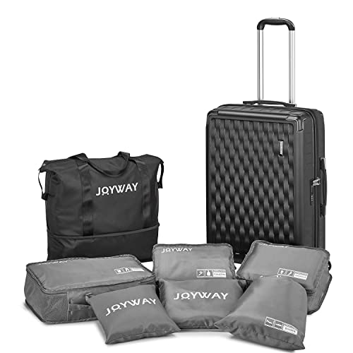 Medium Checked Luggage with Spinner Wheels and TSA Locks