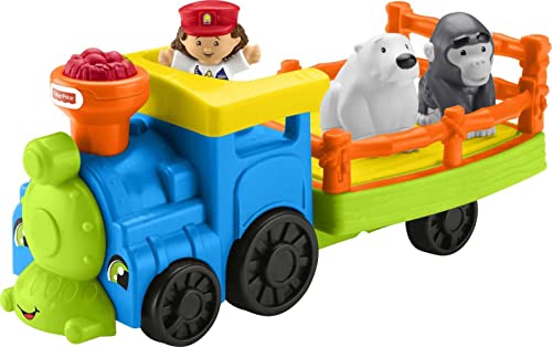Little People Toy Train Choo-Choo Zoo with Music Sounds