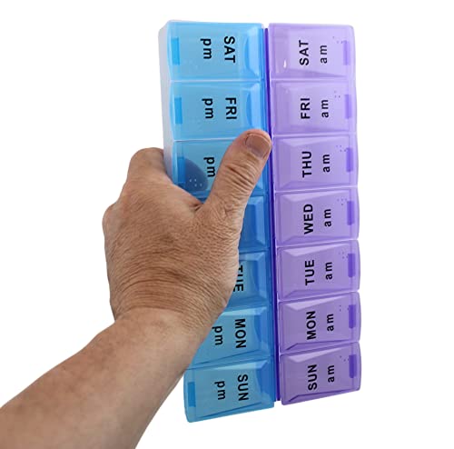 Jumbo 7 Day 2 Times a Day Pill Organizer