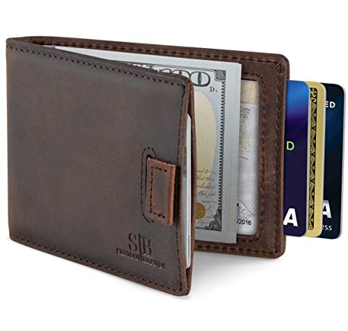 SERMAN BRANDS RFID Blocking Bifold Slim Wallet