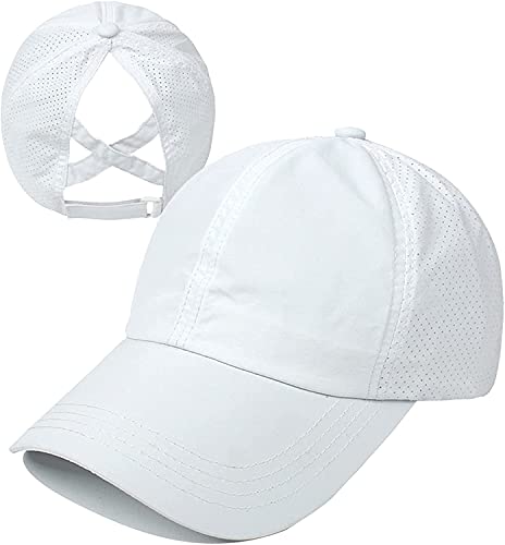 Criss Cross Ponytail Hat Baseball Cap