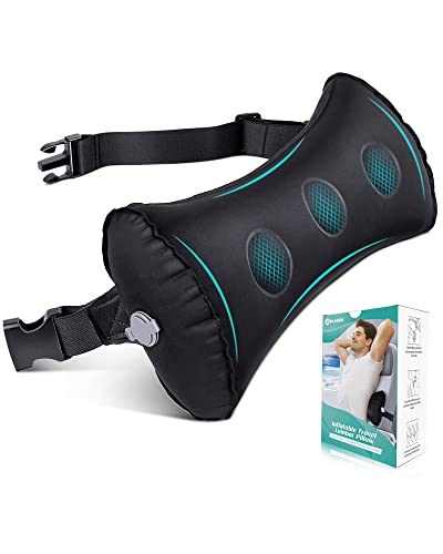 Travel Lumbar Pillow for Lower Back Pain
