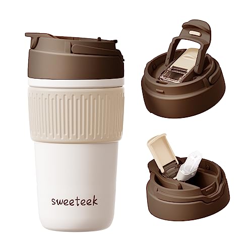 Spill-Proof Insulated Coffee Cup