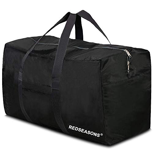 Vorspack Extra Large Duffle Bag for Travel - 100L Duffel Bag for Men Gear  Bag for Storage Foldable Weekender Bag for Overnight Camping - Black