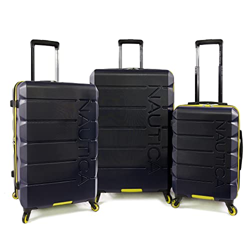 Nautica Lightview 3pc Hardside Luggage Set