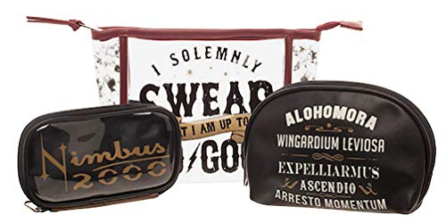 Harry Potter Makeup Case Set Travel Bag Kit