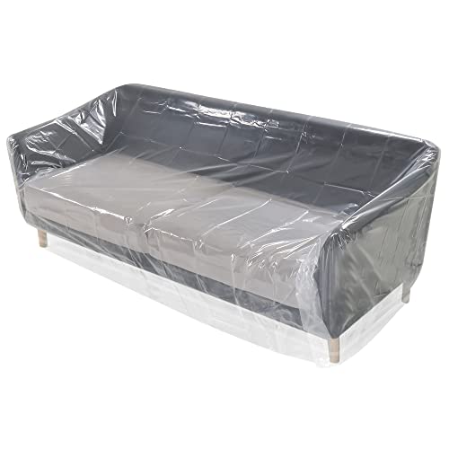 PROTECTO® Plastic Couch Cover for Moving