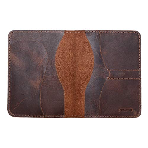 Hide & Drink, Double Passport Leather Cover