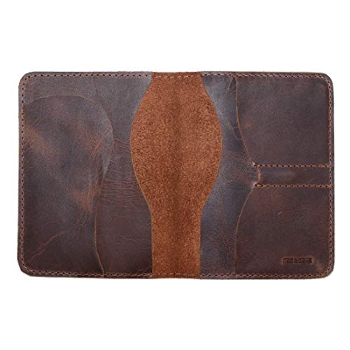 Hide & Drink, Double Passport Leather Cover