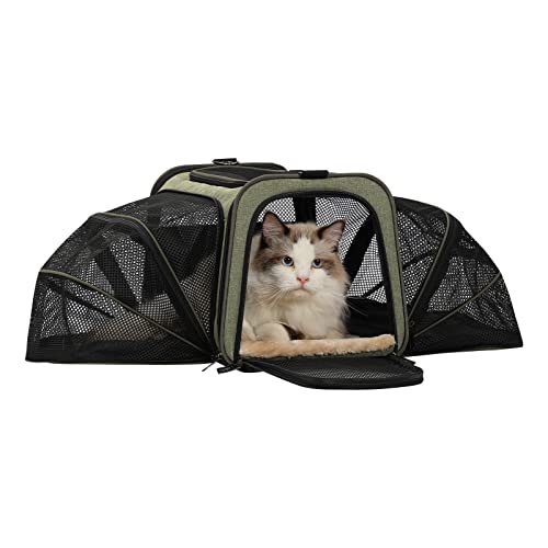 Petsfit Expandable Cat Dog Carrier