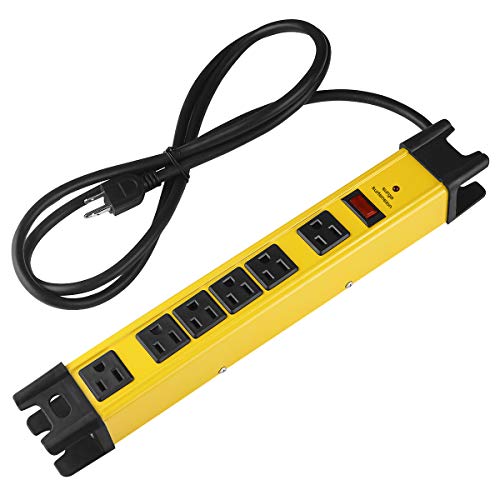 Industrial Power Strip with Surge Protection